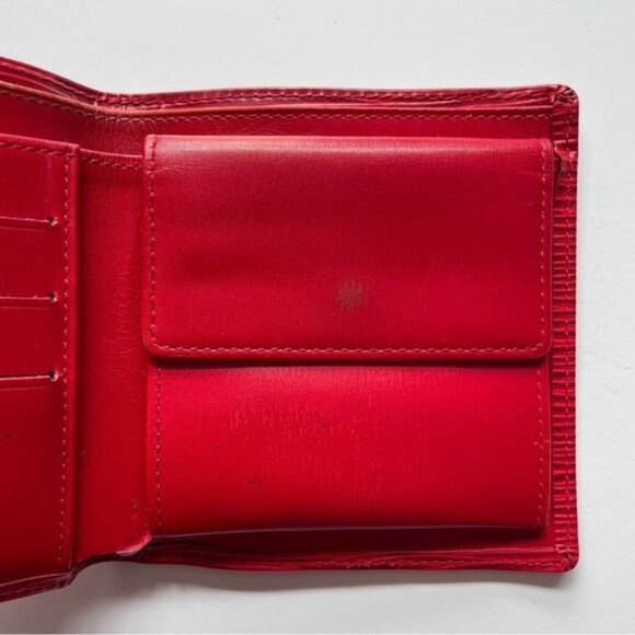 Louis Vuitton Epi Portefeuille Marco Leather Bifold Wallet Red - Picture 7 of 11